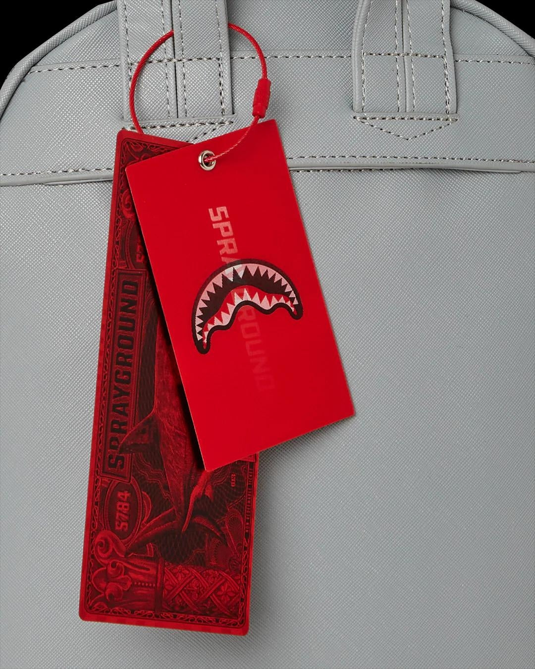 Zainetto Sprayground bianco Knit sharks in paris in cream savage backpack