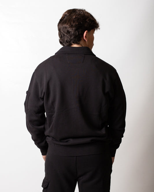 Felpa C.P. Company fullzip con colletto uomo