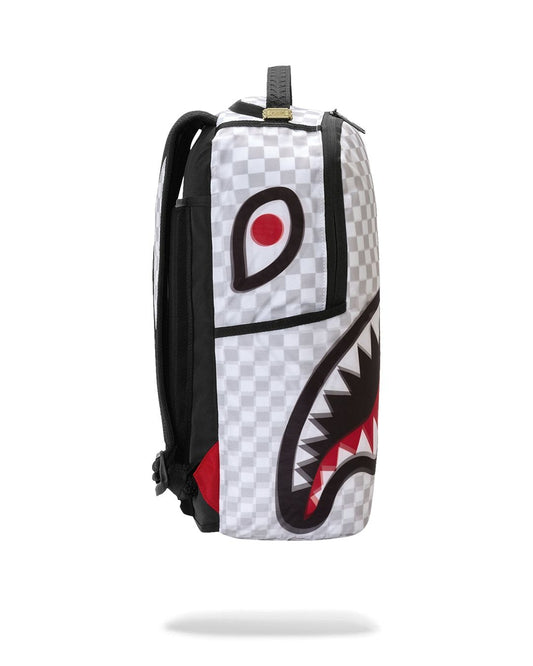 Zaino Sprayground bianco SHARKS IN PARIS 3D EFFECT BACKPACK