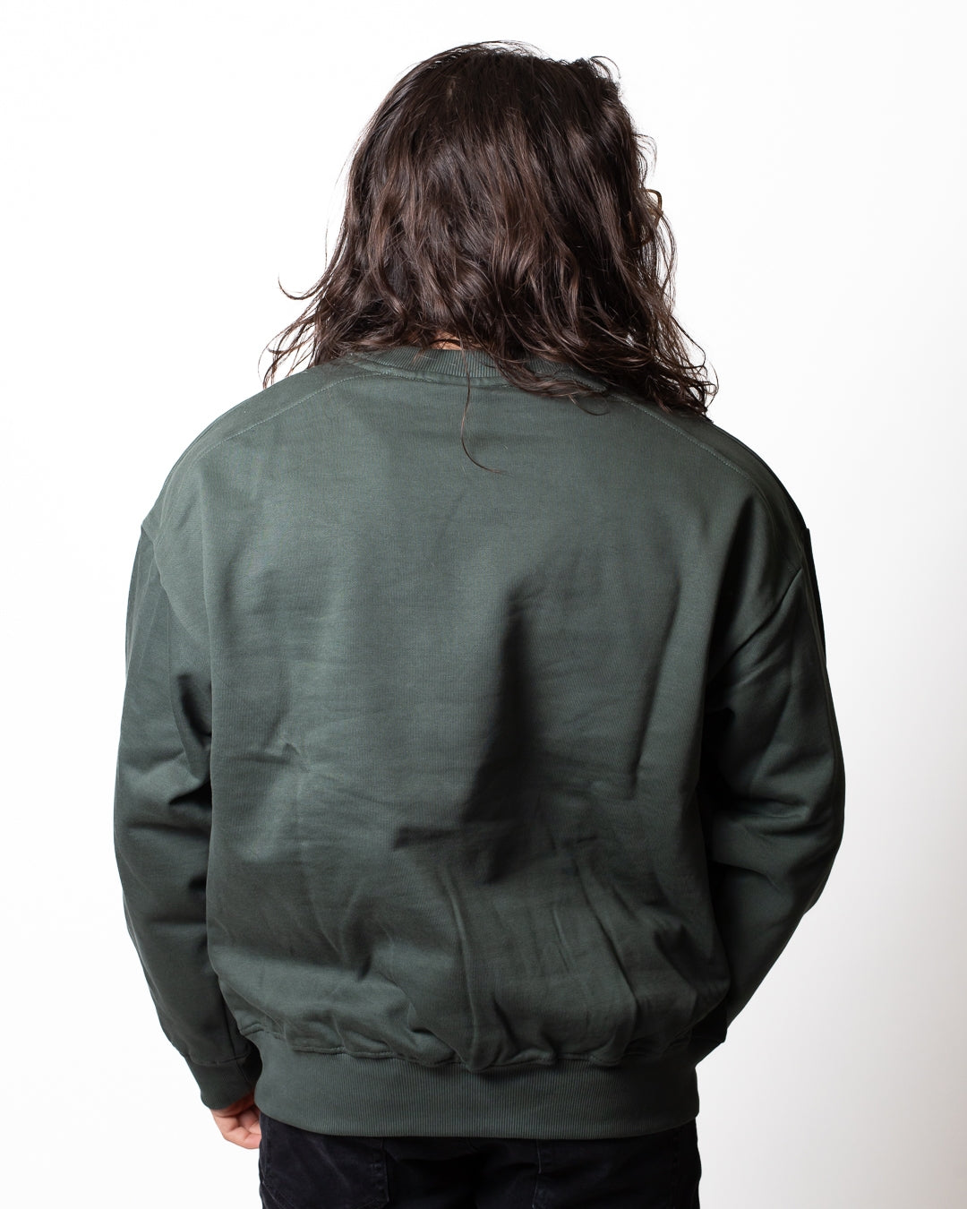 Felpa Richmond X girocollo con stampe in rilievo uomo