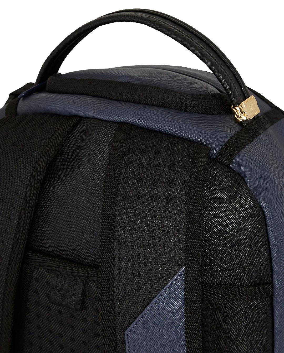 Zaino Sprayground blu Shark central midnight blue dlxsv backpack