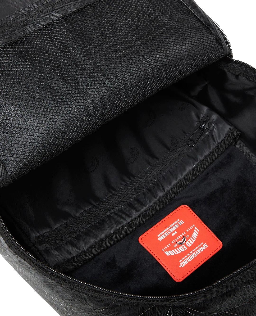 Zaino Sprayground nero Spider WFB dlxsv backpack