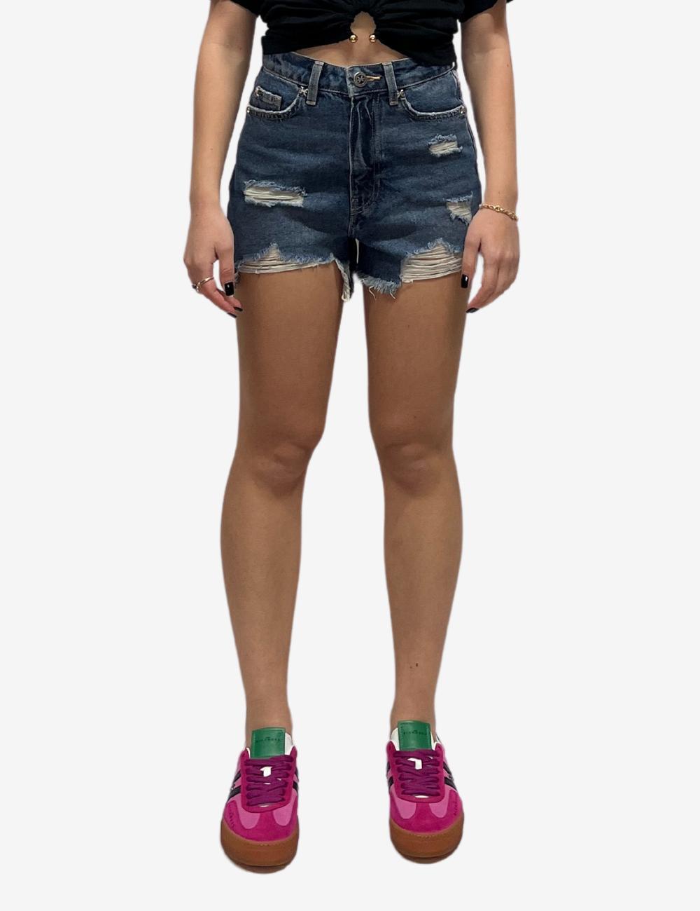 Short Richmond X in denim donna