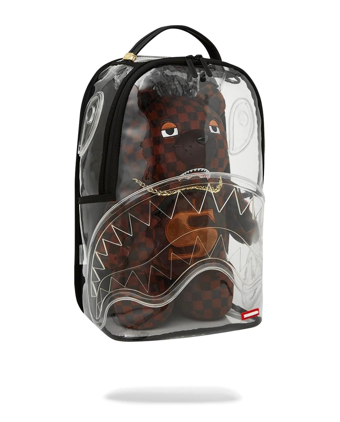 Zaino Sprayground trasparente Clear bear dlx backpack