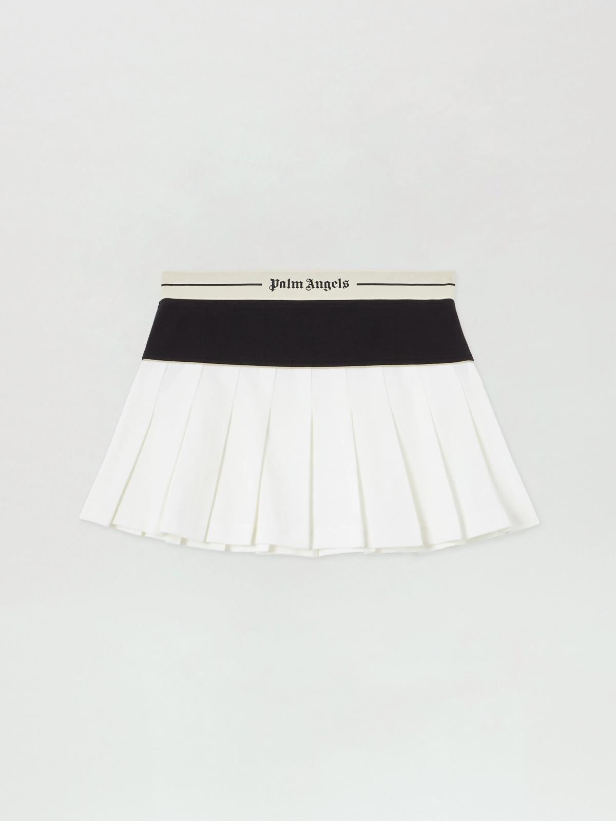 Gonna Palm Angels "Logo Straight Pleated" donna