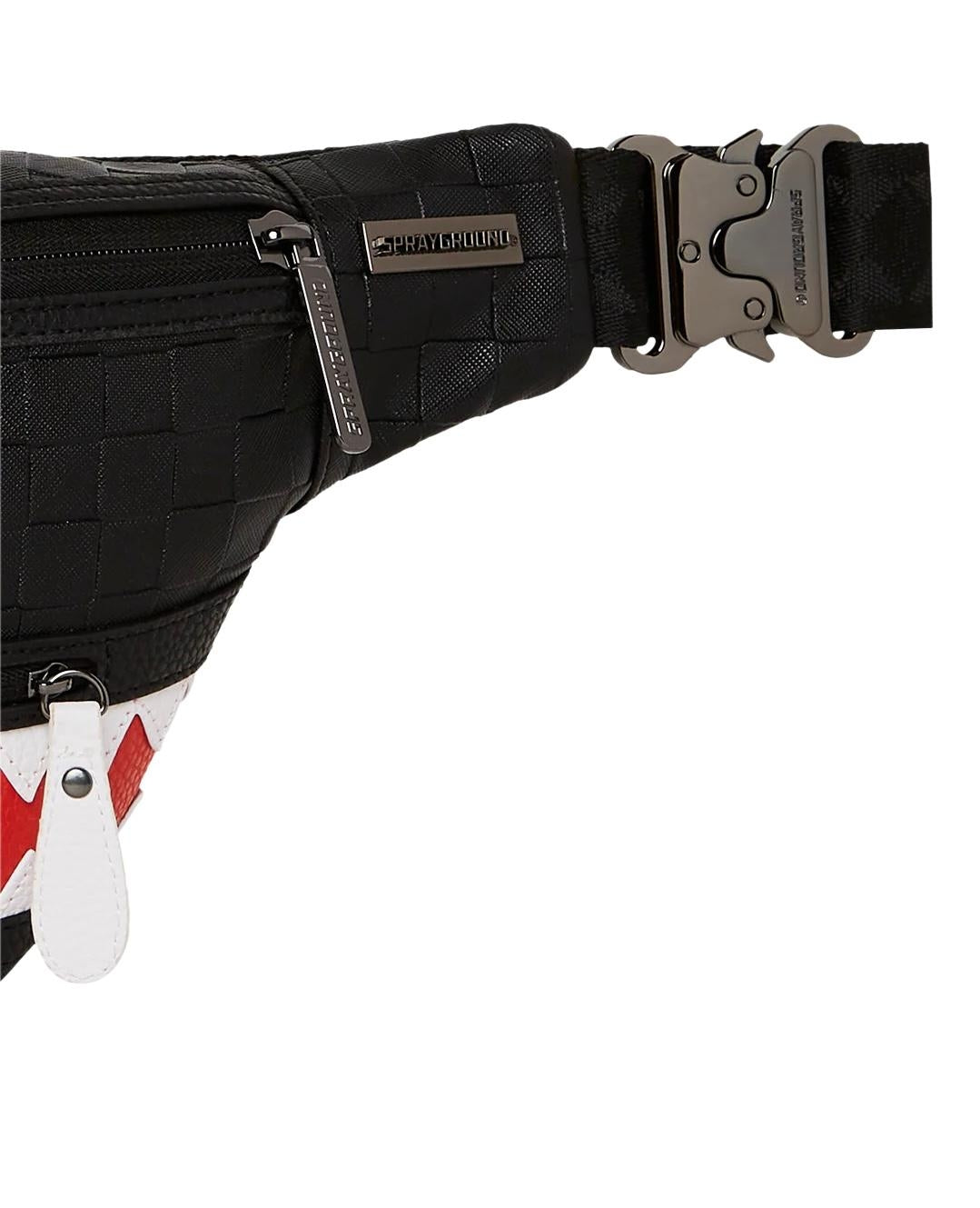 Marsupio Sprayground nero VSM Luxe savvy crossbody