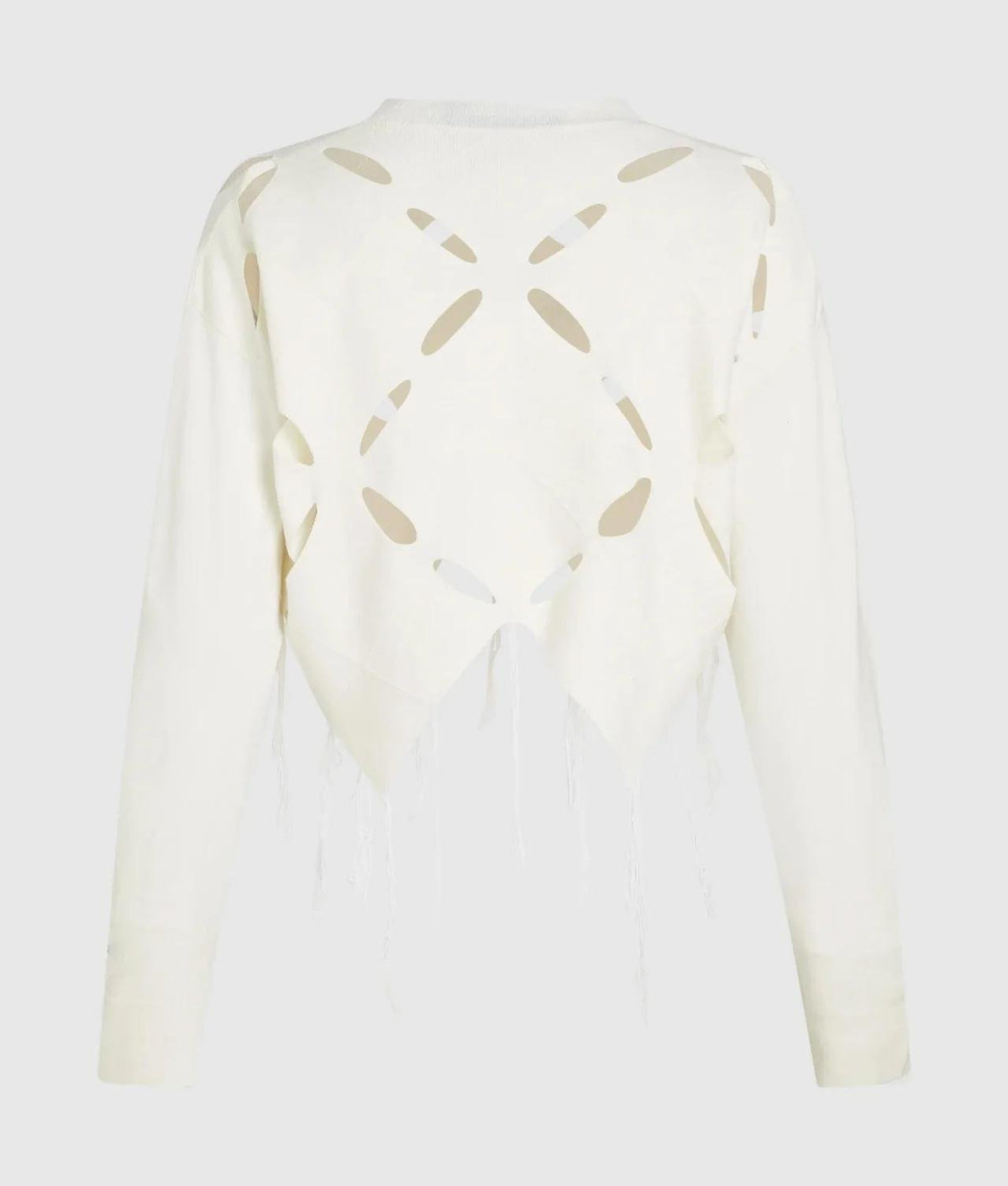 Maglia Karl Lagerfeld Jeans con dettagli cut-out e fondo asimmetrico