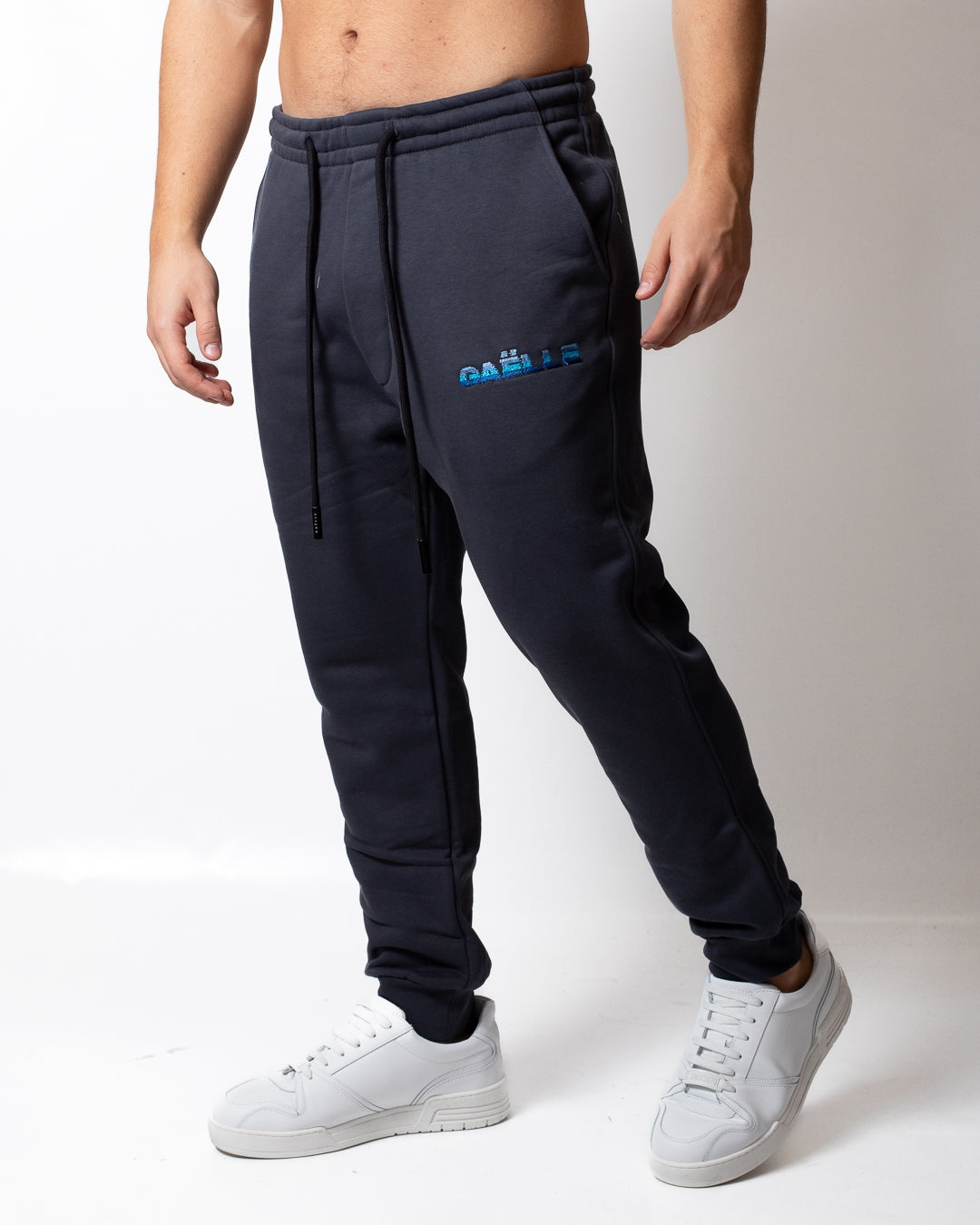 Pantalone Gaelle in felpa con logo ricamato uomo