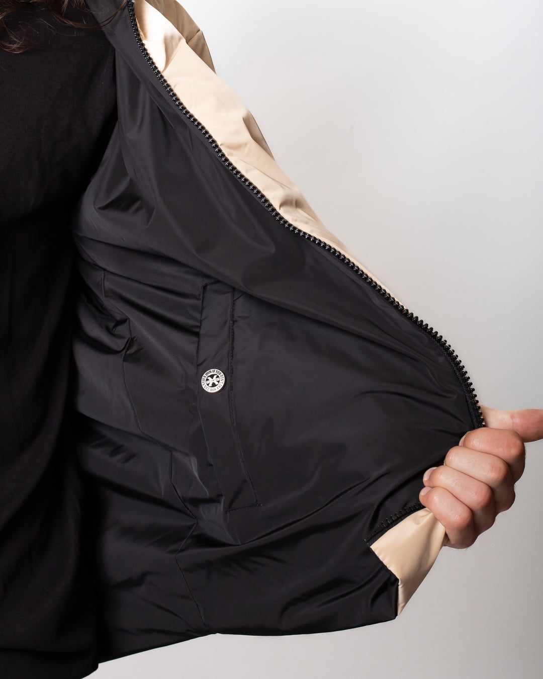 Giubbotto Richmond X reversibile in nylon uomo