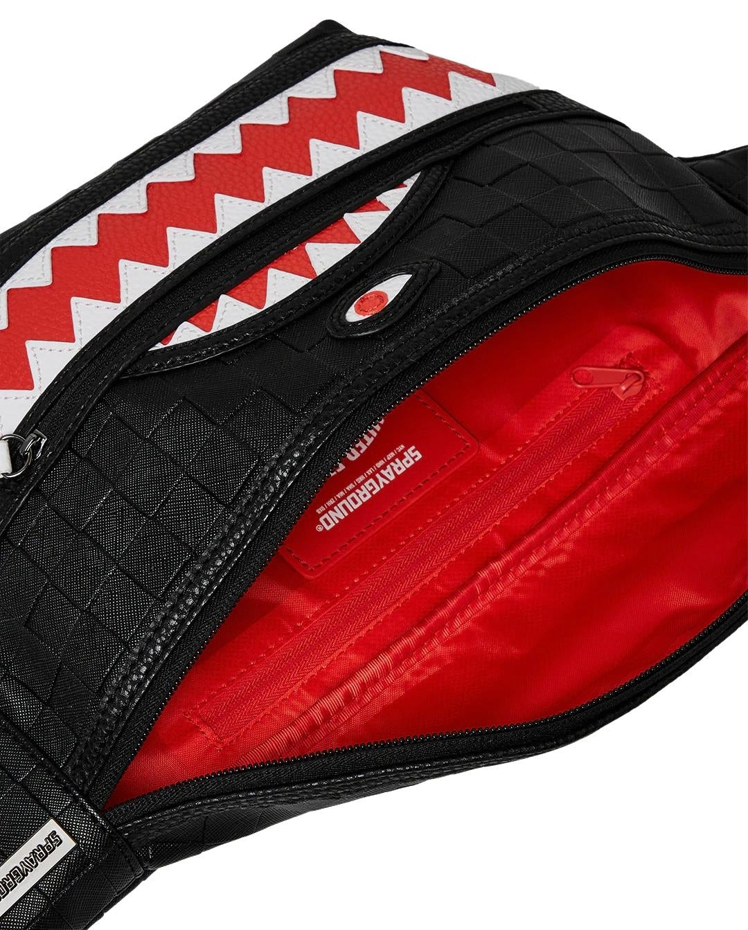 Marsupio Sprayground nero VSM Luxe savvy crossbody