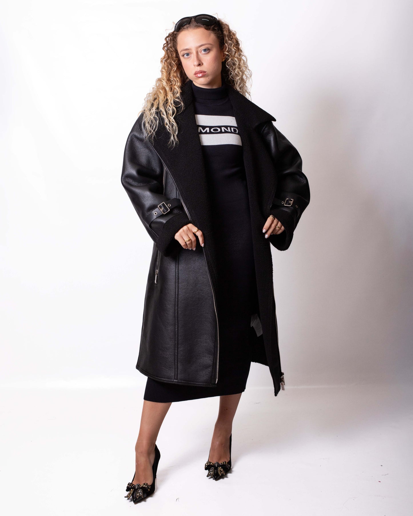 Cappotto Richmond X in ecopelle donna