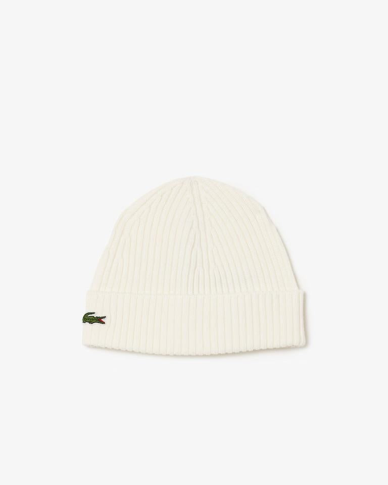 Cappello Lacoste a costine logato