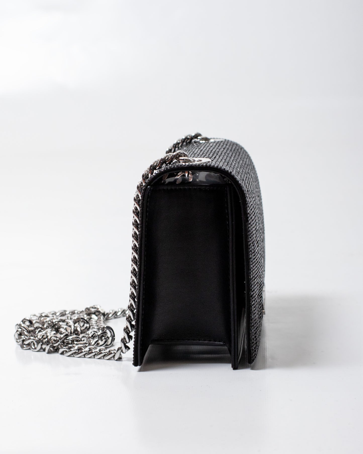 Borsa John Richmond con strass all-over donna