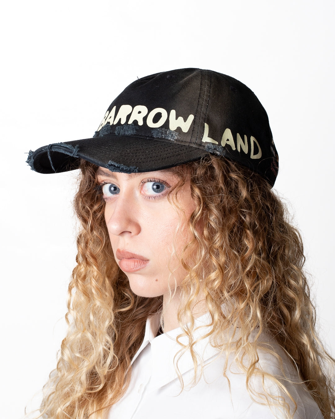 Cappello Barrow con visiera e logo stampato