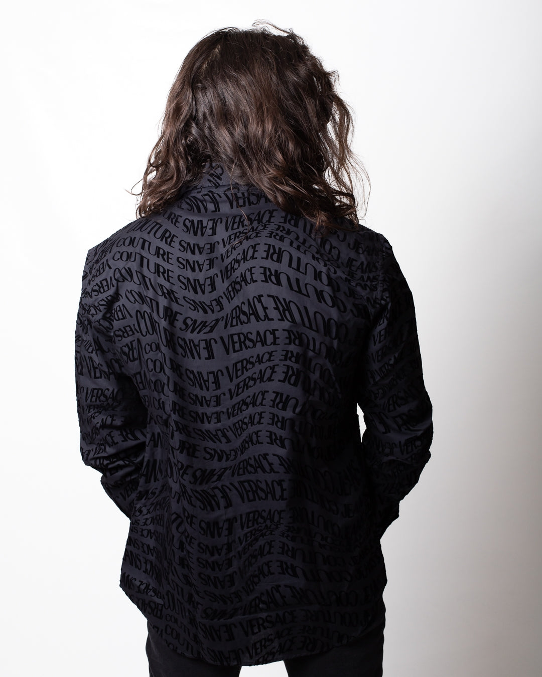 Camicia Versace Jeans Couture "Logomania" uomo
