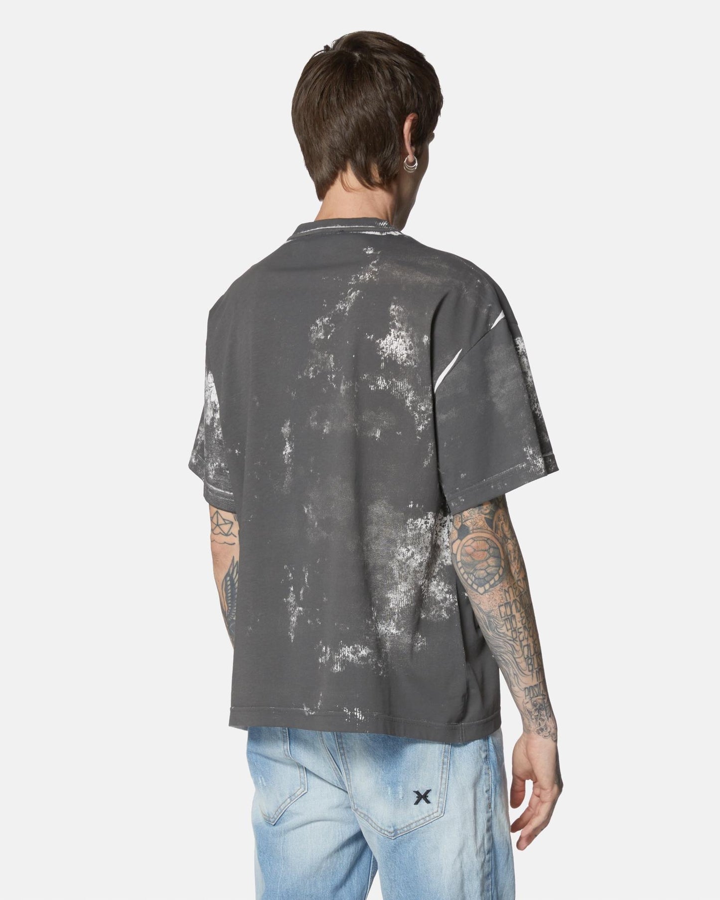 T-Shirt Richmond X con stampa all-over uomo