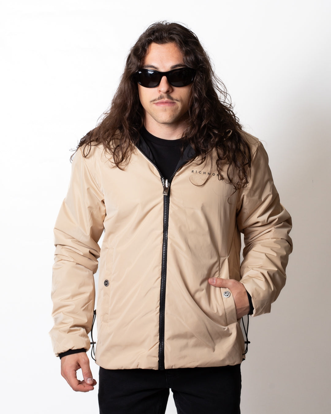 Giubbotto Richmond X reversibile in nylon uomo