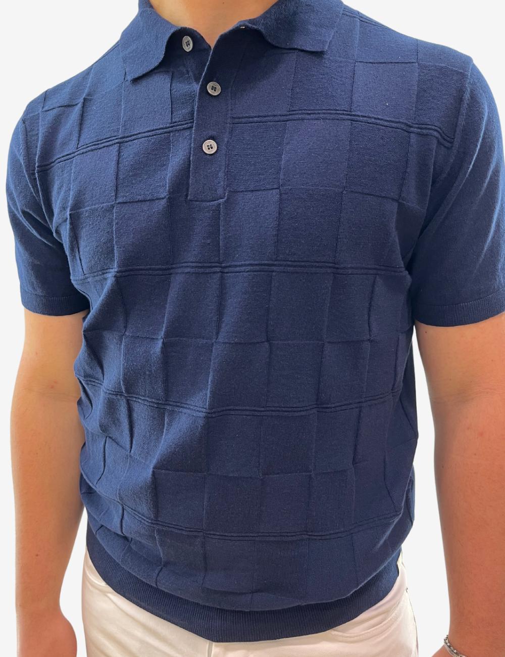 Polo Liu Jo con ricamo "Square" uomo