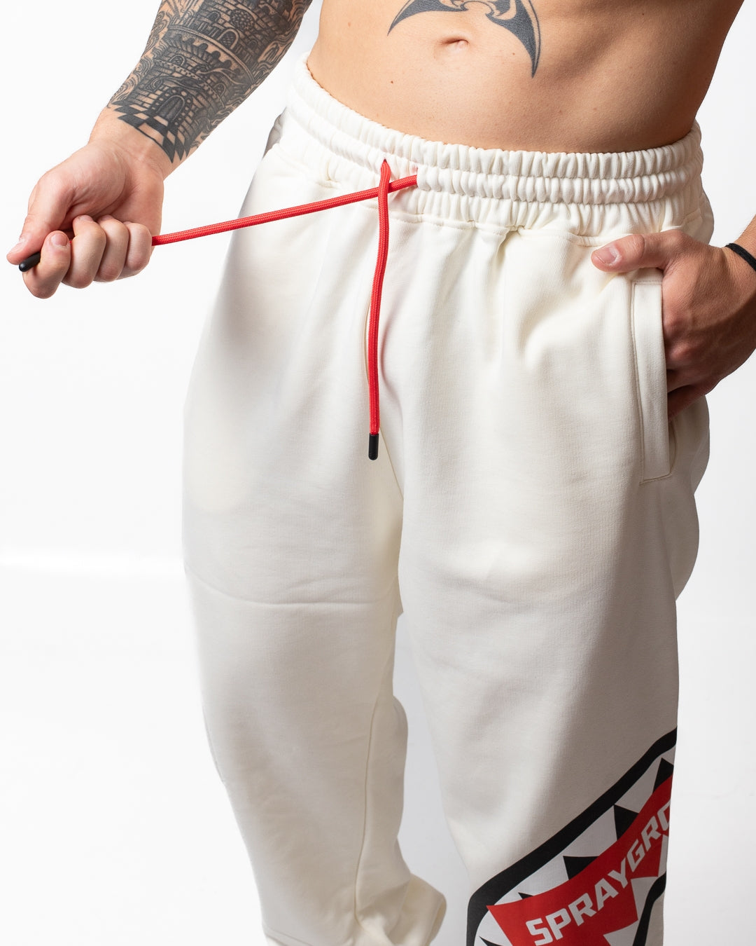 Pantalone Sprayground in felpa "Smash Logo"