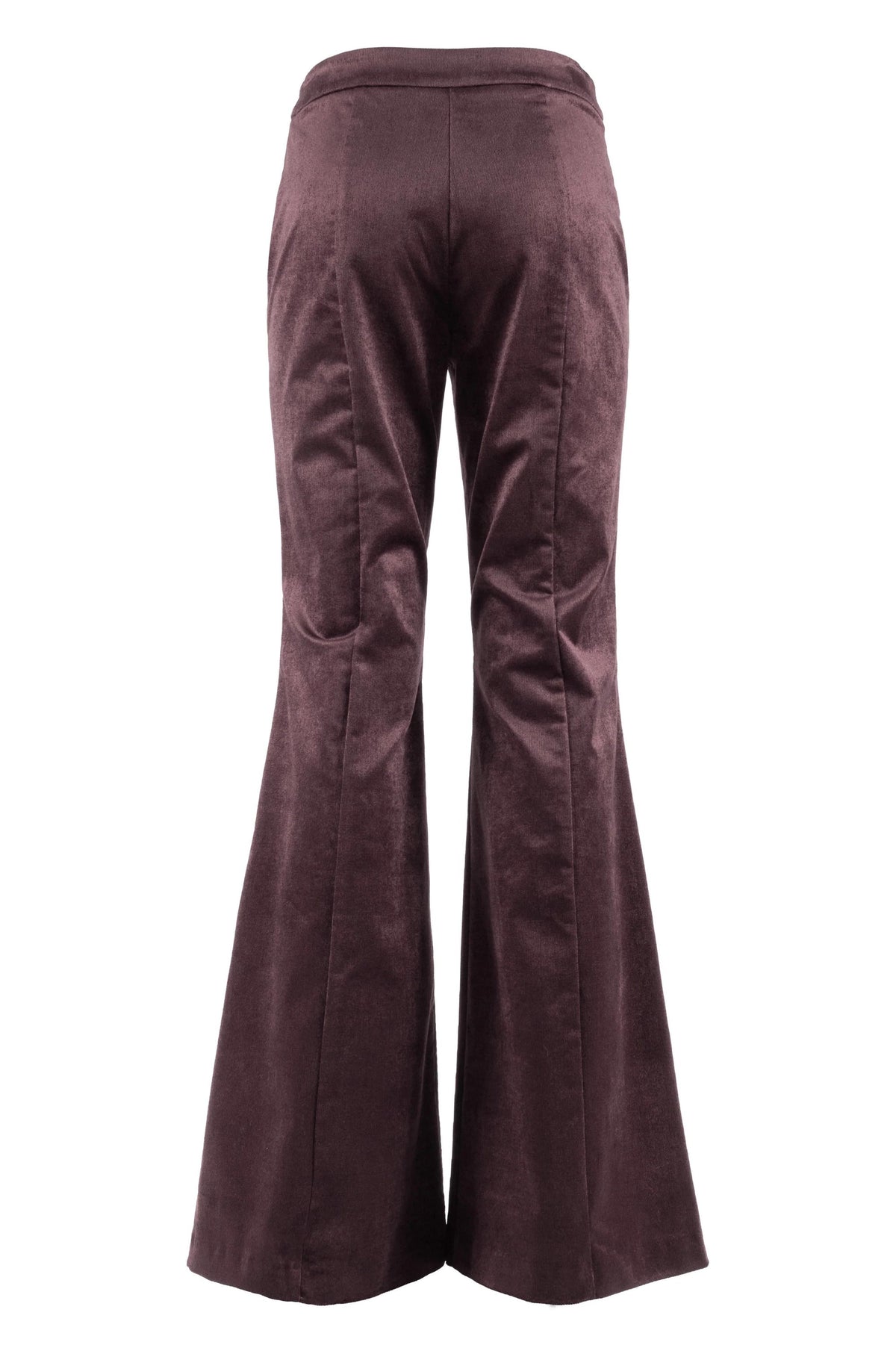 Pantalone Nenette a zampa in velluto