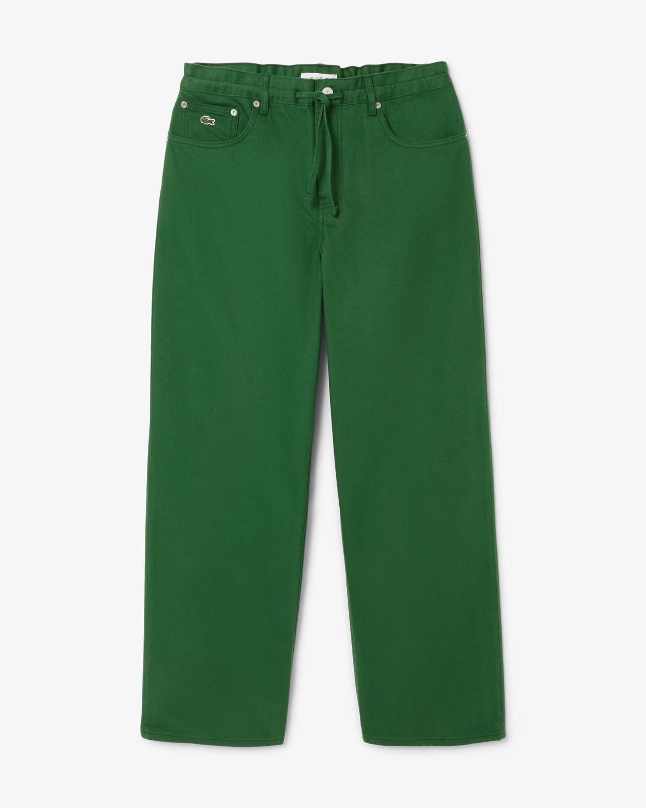 Pantalone Lacoste wide fit con coulisse donna