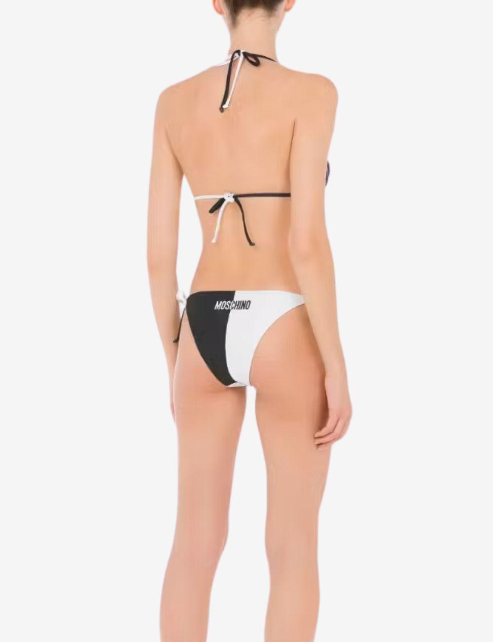 Slip mare Moschino bicolor donna