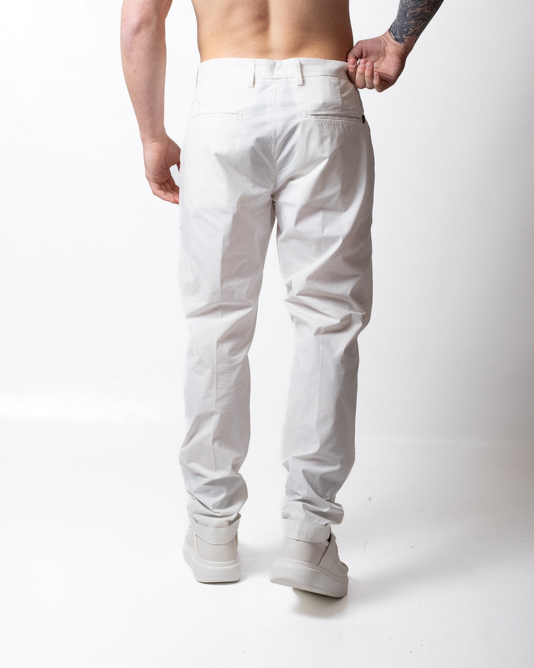 Pantalone Liu Jo chino cropped uomo