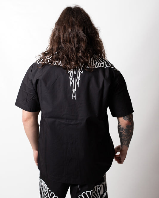 Camicia Marcelo Burlon "Iconic Wings" uomo