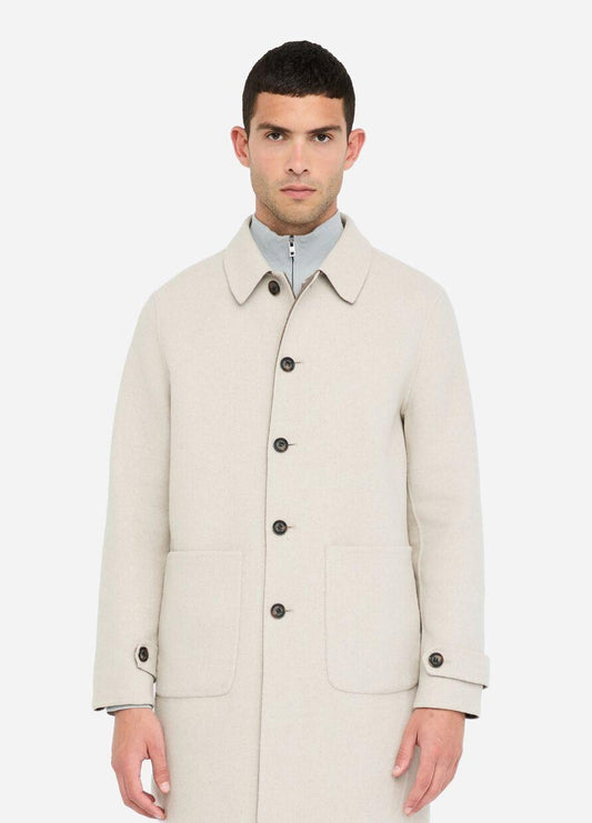 Cappotto Liu Jo reversibile in misto lana uomo