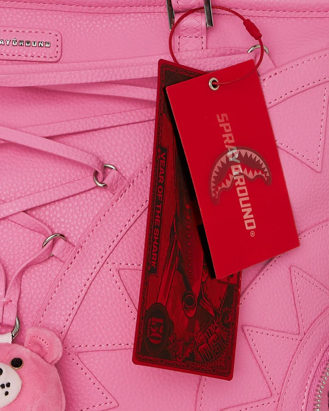 Zaino Sprayground rosa Baby bear baddie deux backpack