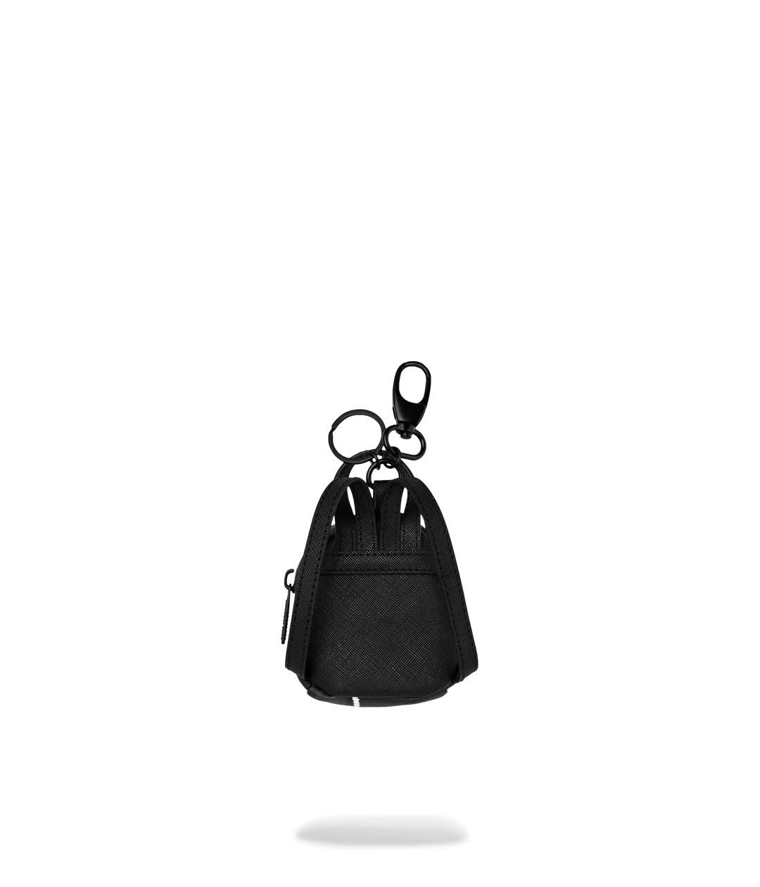 Portachiavi Sprayground nero CENTER RIP REVEALING GRAY CHECK BACKPACK KEYCHAIN