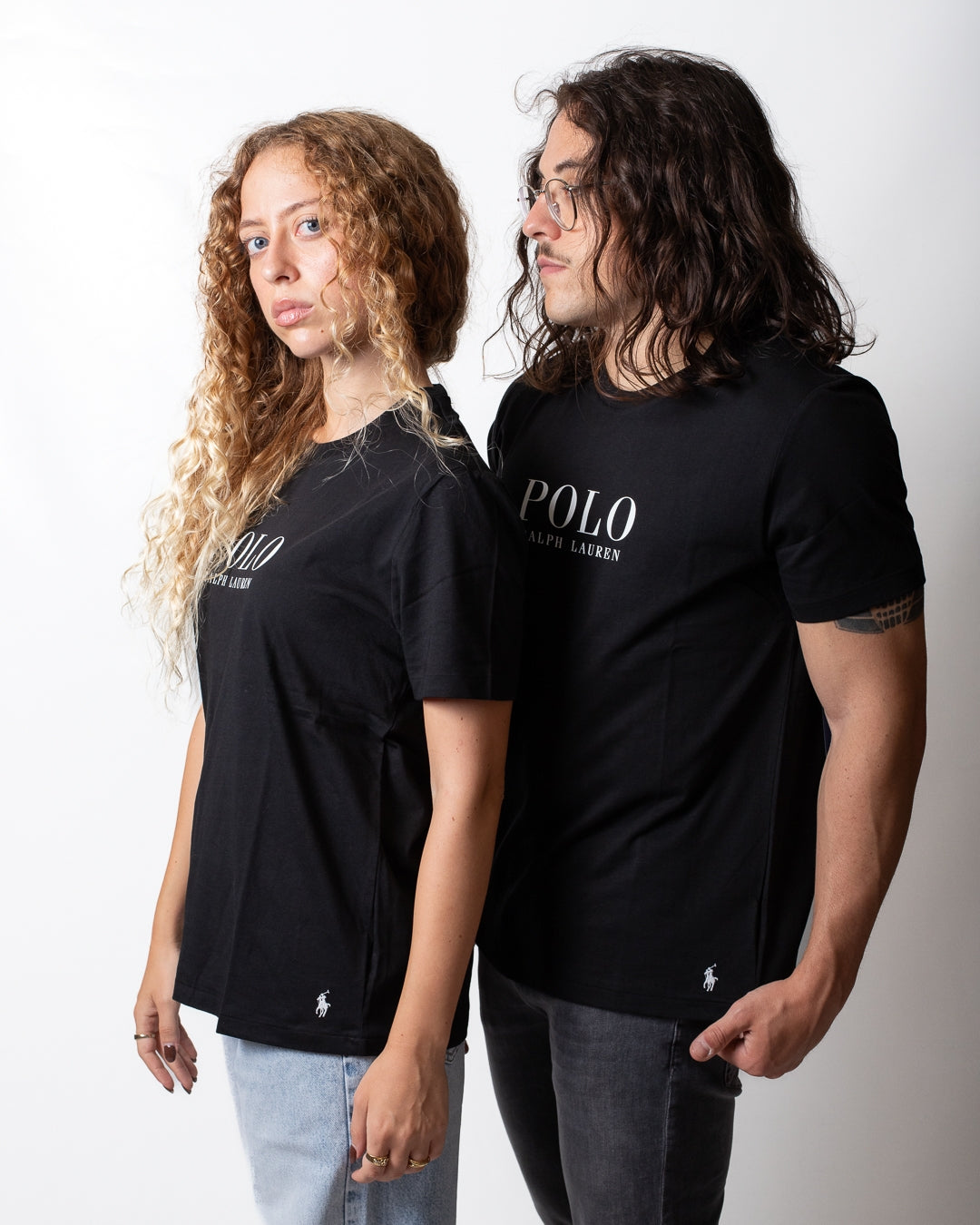 T-Shirt Polo Ralph Lauren con logo e ricamo uomo