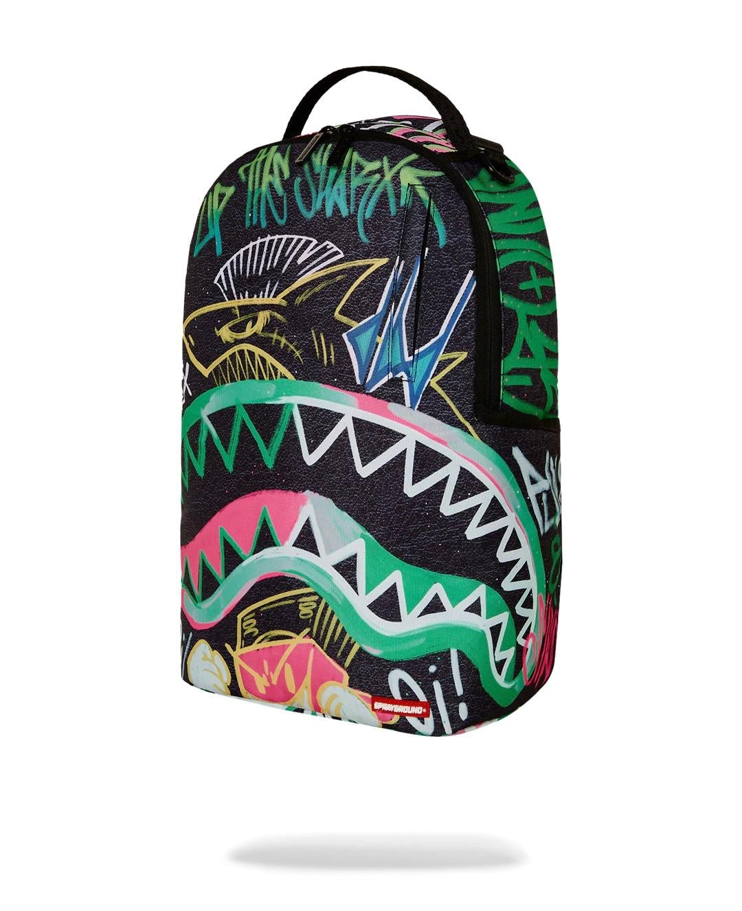 Zaino Sprayground nero Painted punk dlxr backapck