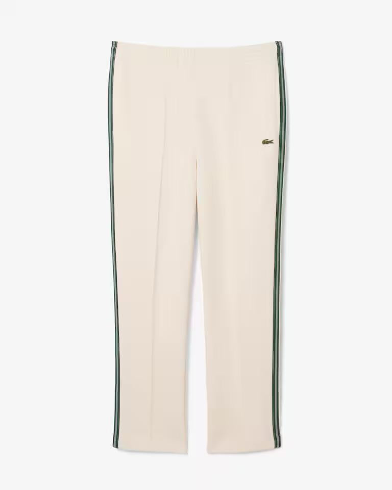 Pantalone Lacoste in felpa con bande multicolor uomo