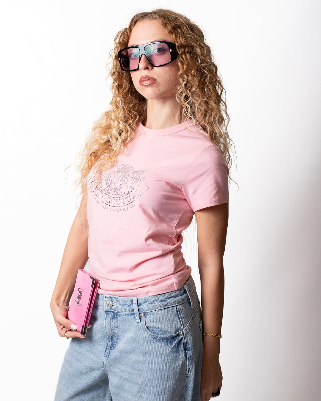 T-Shirt Juicy Couture "Dog Crest" donna