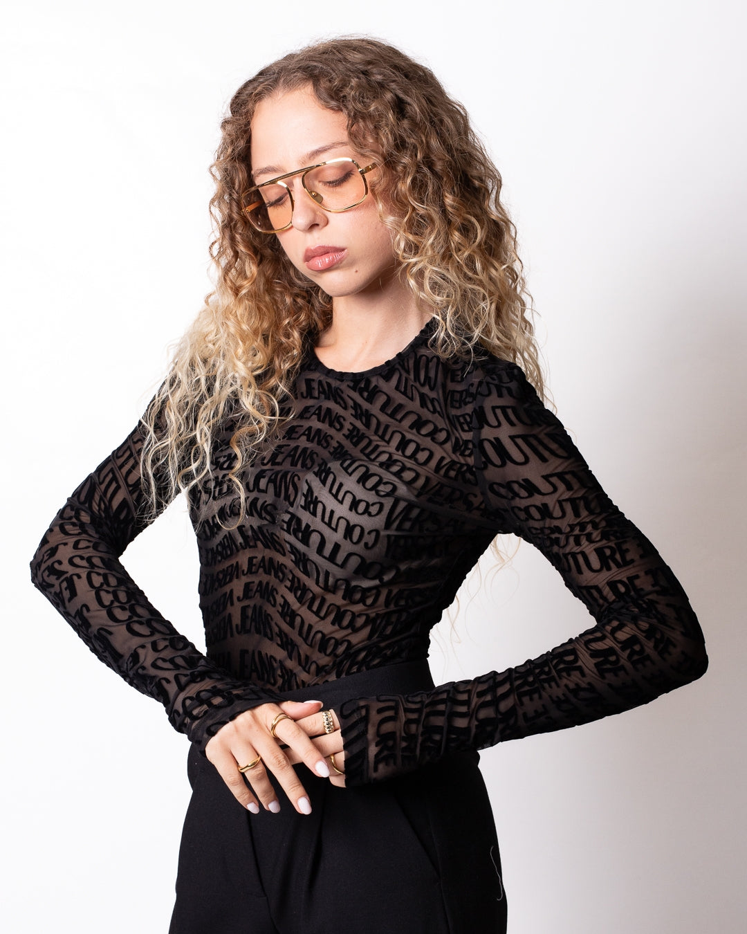 Body Versace Jeans Couture "Logomania" donna