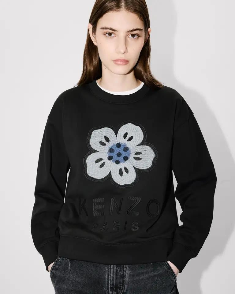 Felpa Kenzo Paris "Boke Flower" girocollo