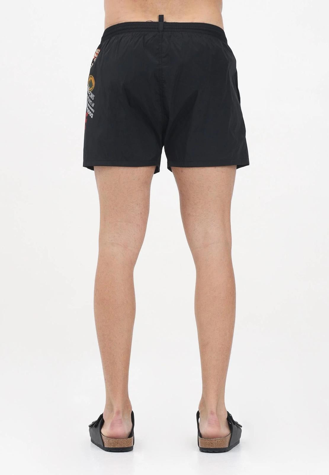 Boxer mare Dsquared2 con stampa logata uomo