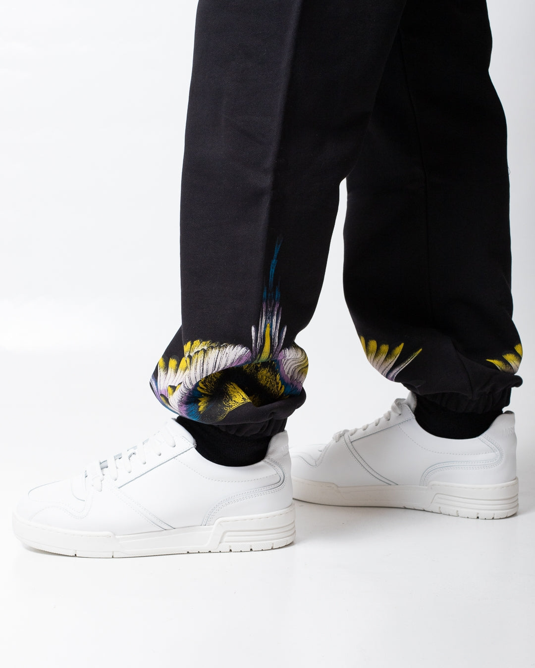 Pantalone Marcelo Burlon in felpa "Wings" uomo