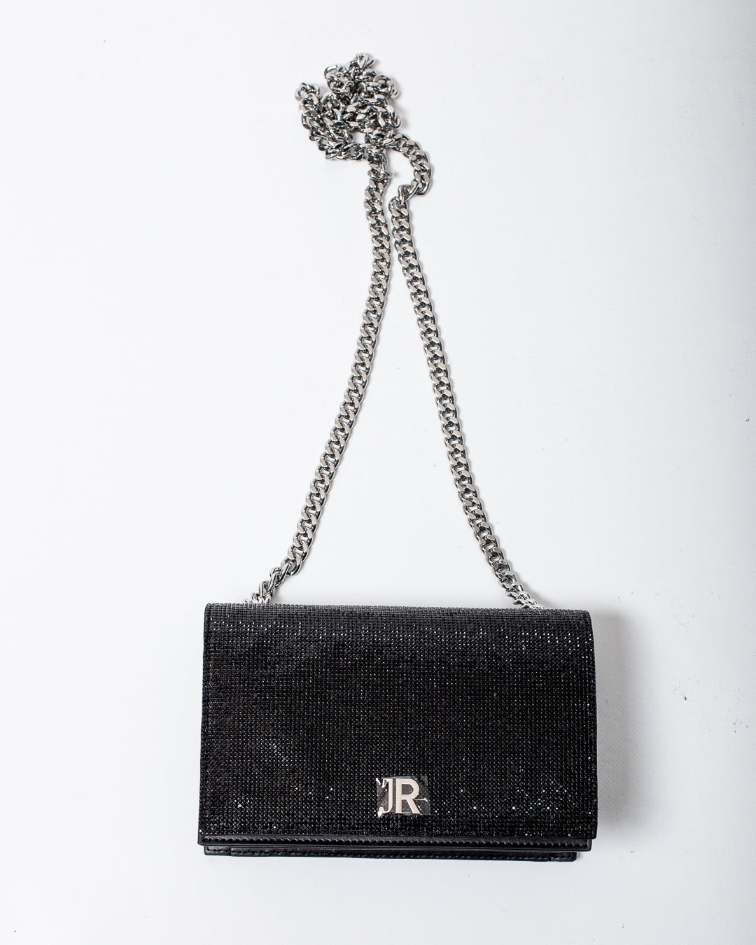 Borsa John Richmond con strass all-over donna