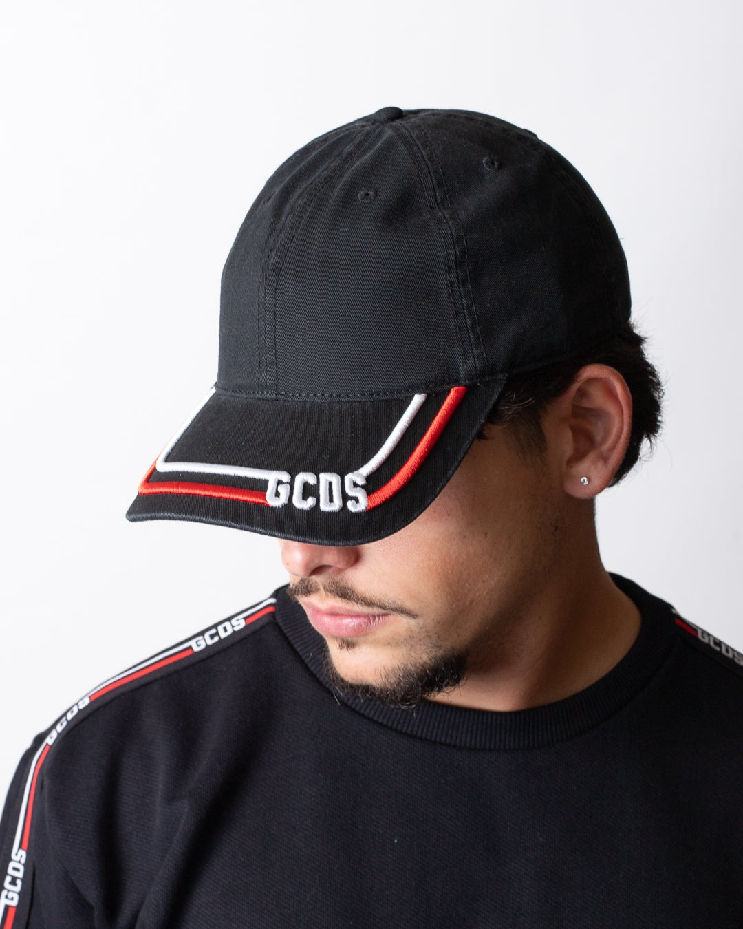Cappello GCDS con visiera "Band Logo"