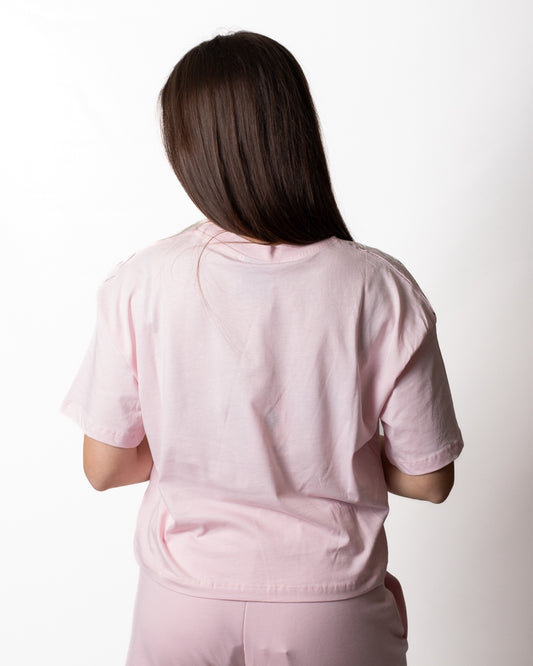 T-Shirt Marcelo Burlon cropped "Icon Wings" donna