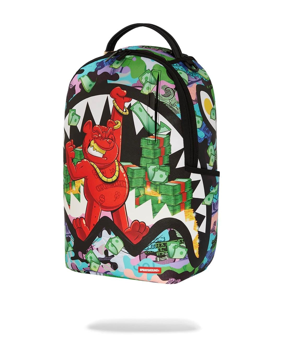 Zaino Sprayground verde Diablo Flexing on you dlxsv backpack