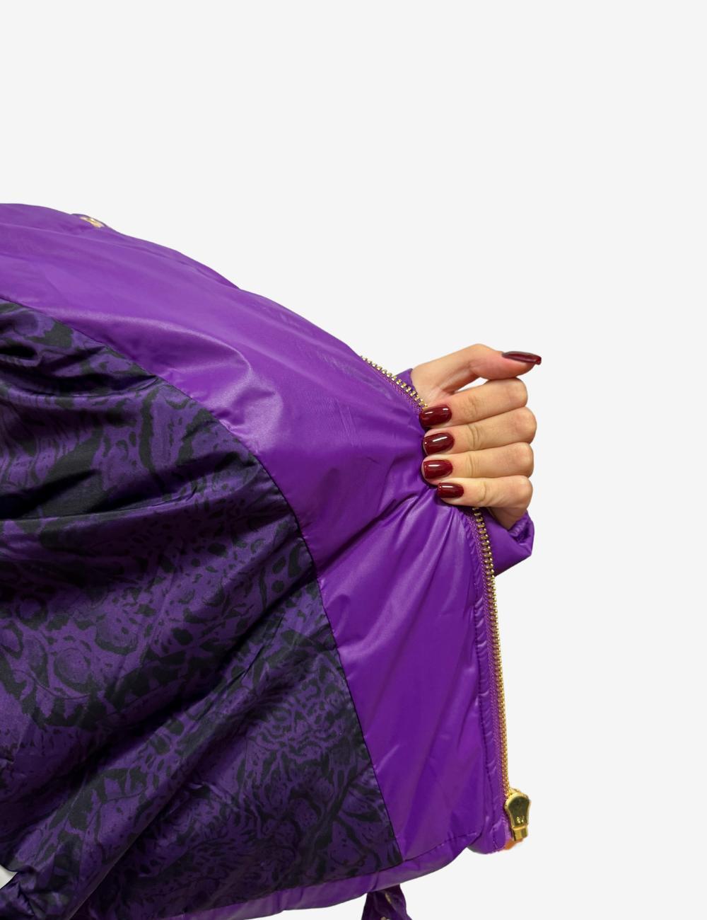 Giubbotto Just Cavalli con dettagli oro donna