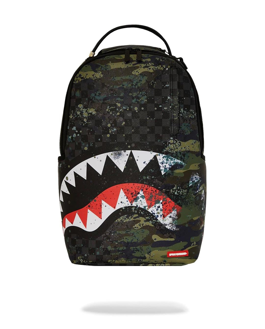 Zaino Sprayground nero Camo Splash dlxsv backpack