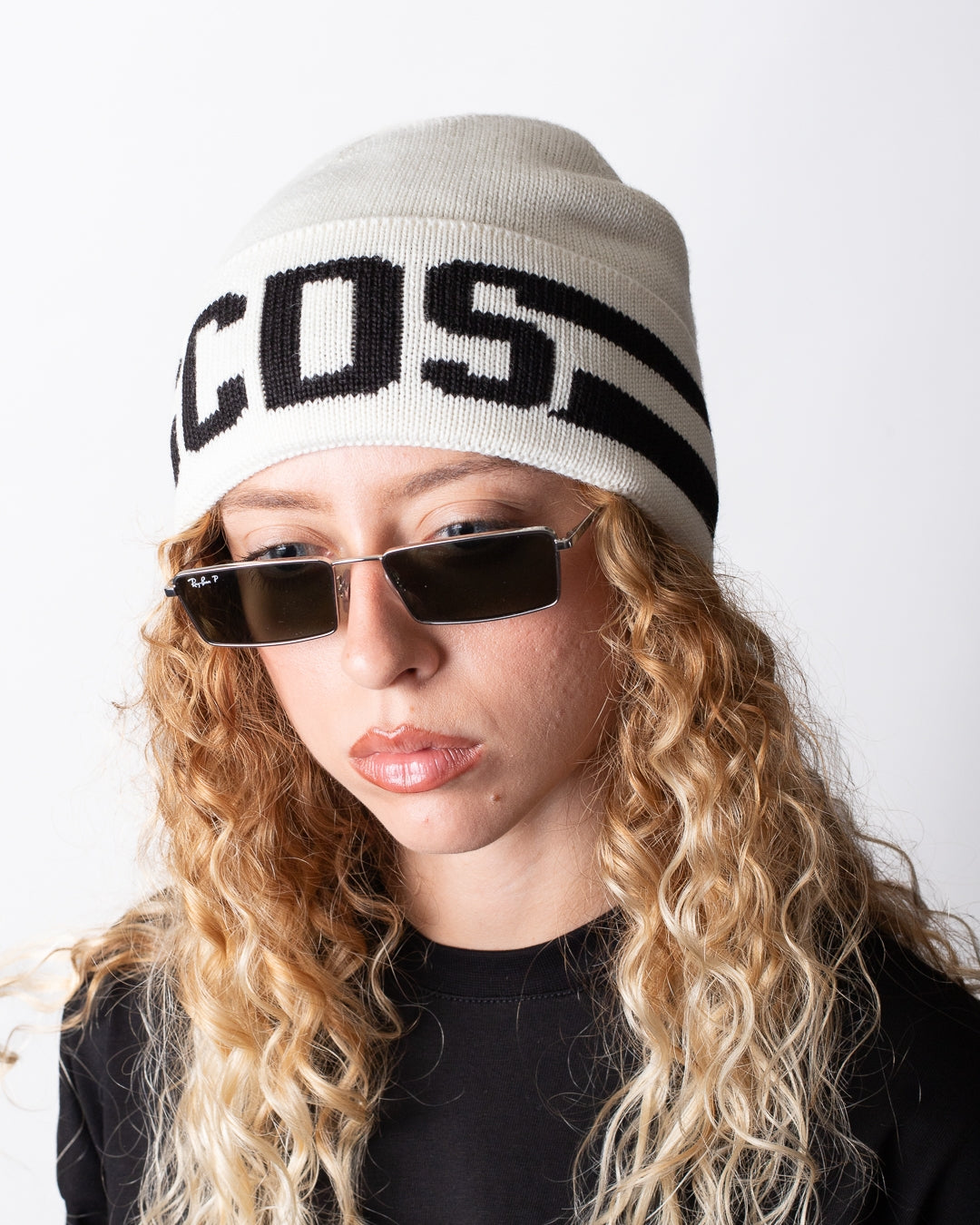 Cappello GCDS in misto lana "Band Logo"