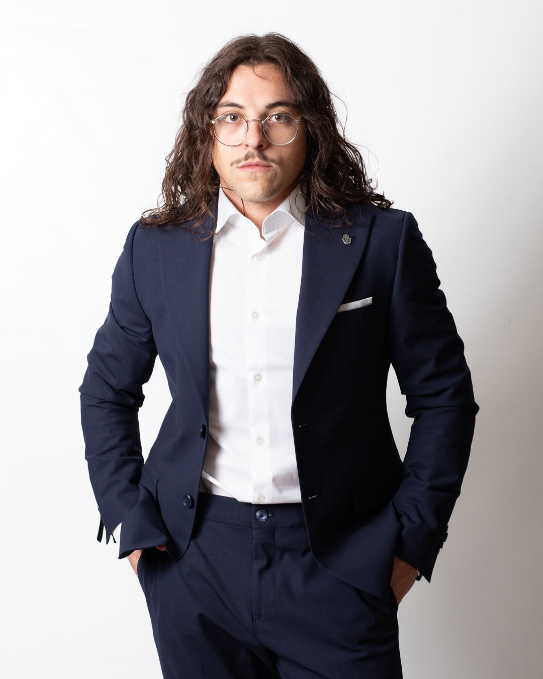 Abito Daniele Alessandrini in misto lana uomo