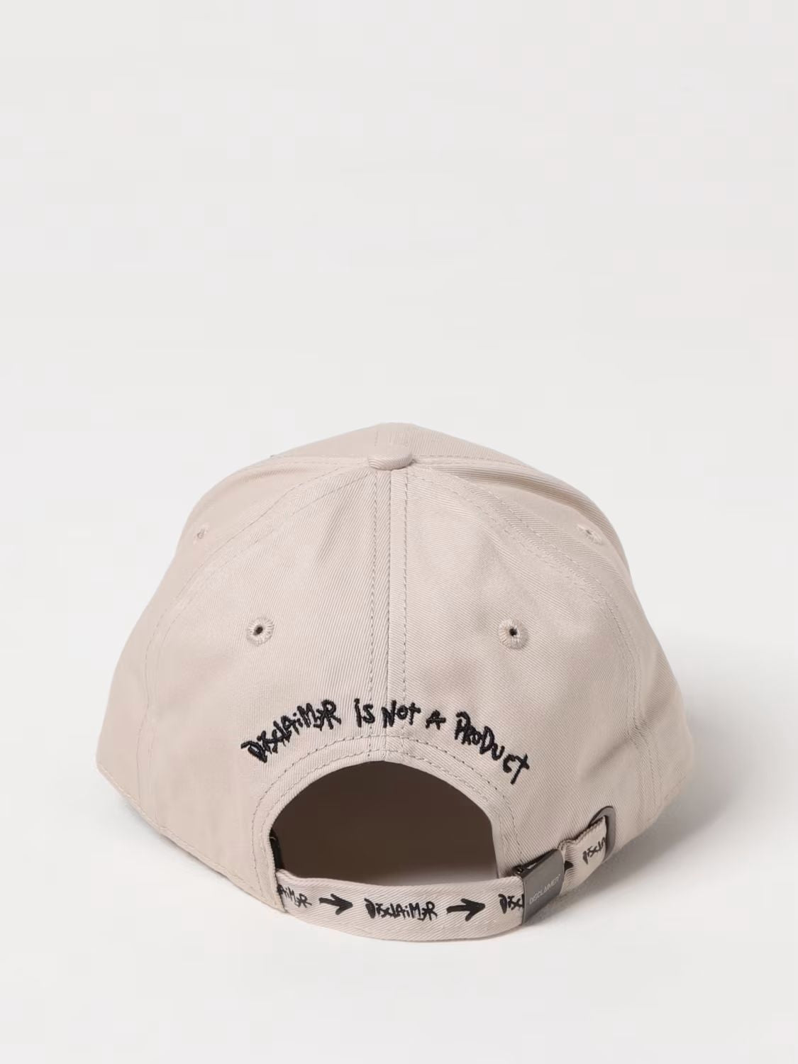 Cappello Disclaimer con logo in rilievo