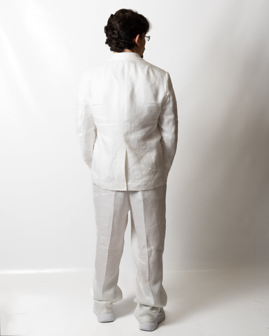 Pantalone Richmond X in lino uomo