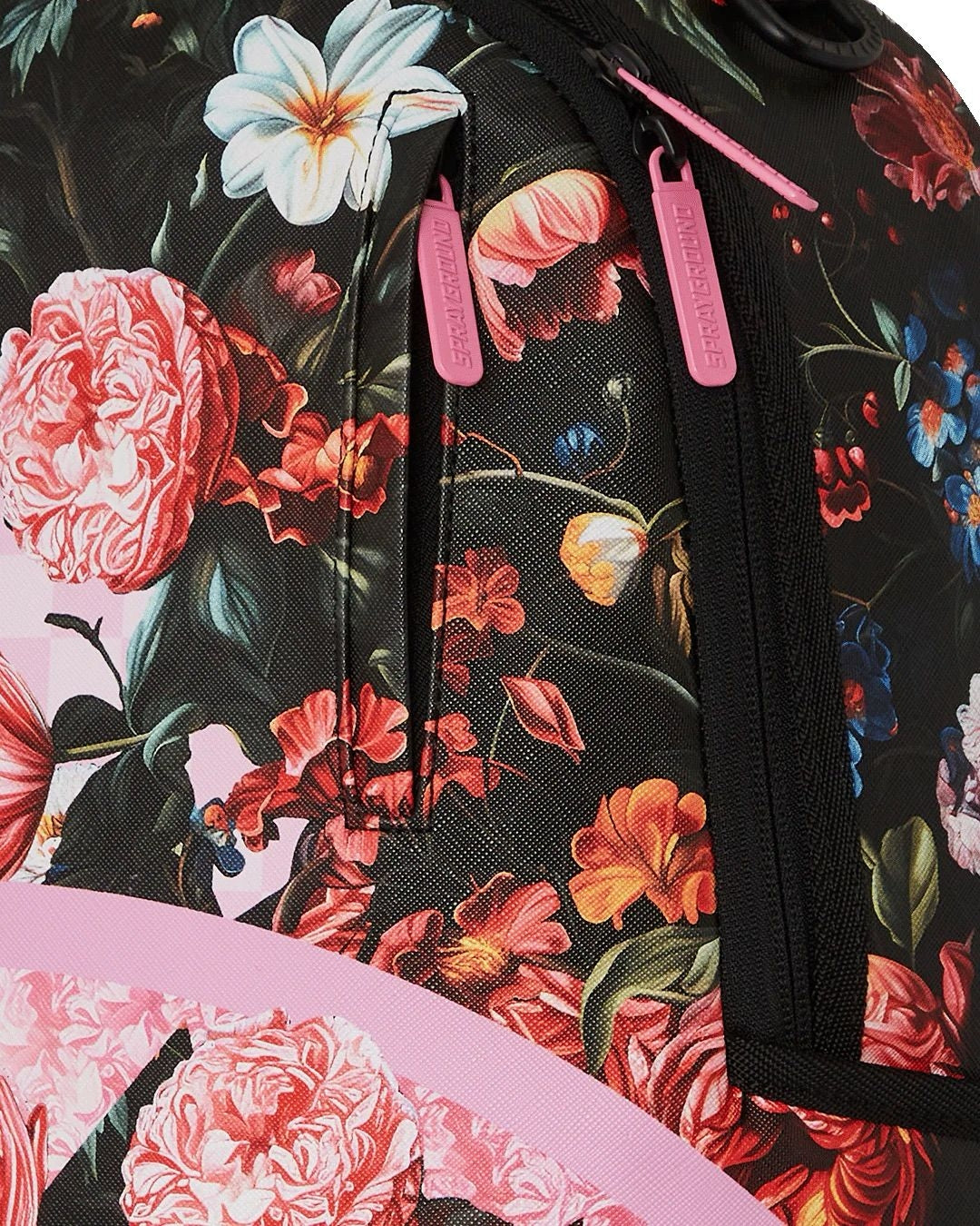 Zaino Sprayground rosa pink flowers backpack